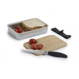 Boîte pour transporter et préparer les sandwiches de la marque Black & Blum sur La Corbeille.fr