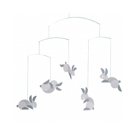 Mobile Petits Lapins de la marque Flensted sur LaCorbeille.fr