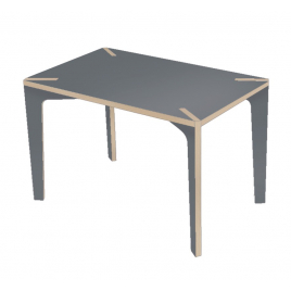 Table / Bureau design gris "Série X" design Benjamin Faure sur LaCorbeille.fr