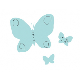 Pensette© Mint Butterfly
