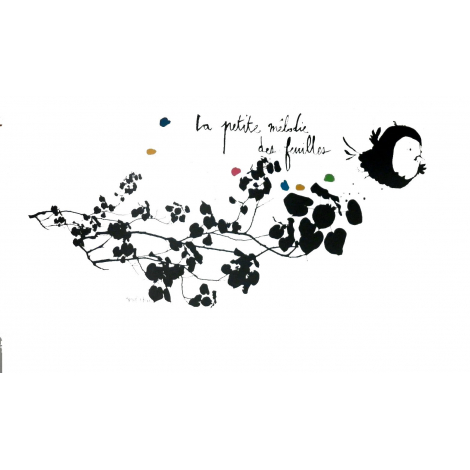 Sticker "La Petite Mélodie des Feuilles" / The little melody of leaves