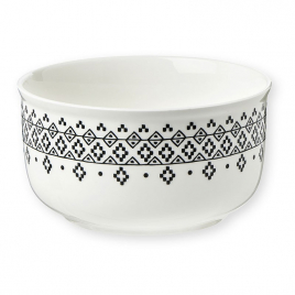 Porcelain bowl M. & Mrs Clynk