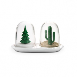 Salt & pepper shaker by Qualy