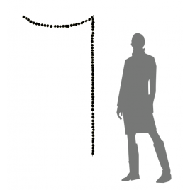 Sticker guirlande "Pastille" de la collection Poetic Wall du Duo Mel et Kio sur LaCorbeille.fr