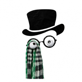 HOOKLYS : Mister Hookly / Sticker "Professor"