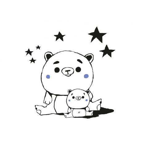 Sticker "Teddy bear"