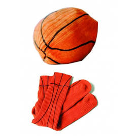 Chaussette ballon de basket et ballon de foot design L'Air de Rien sur LaCorbeille.fr