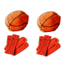 Chaussettes ballon de basket sur La Corbeille.fr - Design L'Air de Rien