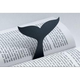 Whale tail bookmark