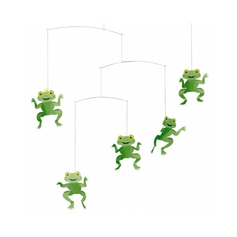Happy frogs mobile