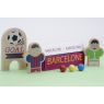 Rouletabille Football CLUB PSG, OM, Real Madrid, Barcelone... de la marque Les Jouets Libres sur LaCorbeille.fr