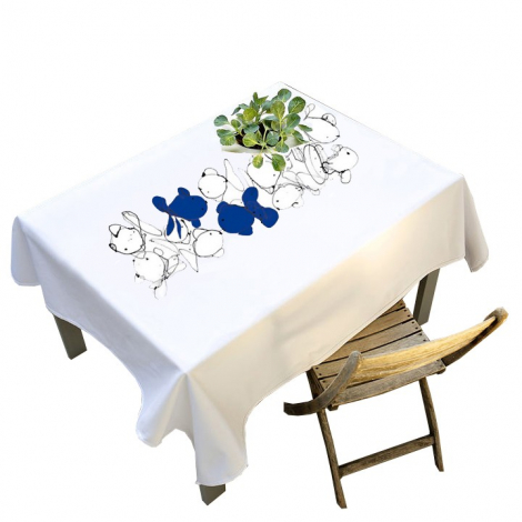 Tablecloth Fishes 230x140cm - special price 15% discount