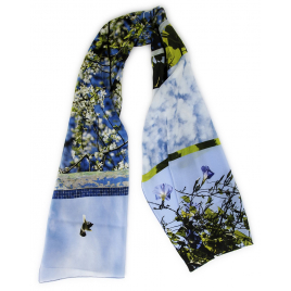 Foulard en Soie de la marque Maron Bouillie sur LaCorbeille.fr