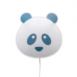 Applique Panda bleu de la marque Buokids sur LaCorbeille.fr