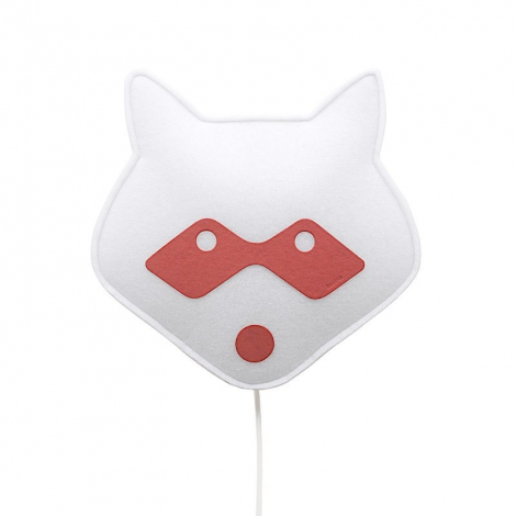 Red Raccoon wall light
