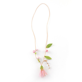 Necklace "Flowers and Buds"