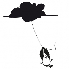 Sticker Accroche Toi de la collection Poetic Wall 2017 sur LaCorbeille.fr