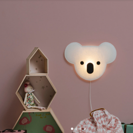 Koala wall light