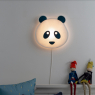 Blue Panda wall light