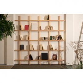 Wood Mike Bookcase