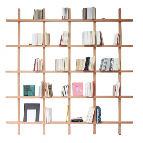 Wood Mike Bookcase
