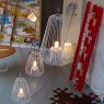 Grande suspension noire Light Cage design Jocelyn Deris sur LaCorbeille.fr