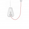 Luminaire design Suspension design blanche Light Cage design Jocelyn Deris sur LaCorbeille.fr