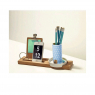 Set de bureau avec pot à crayons Kagome de la marque japonaise Ideaco sur LaCorbeille.fr