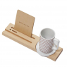 Set de bureau avec mug Kagome de la marque japonaise Ideaco sur LaCorbeille.fr