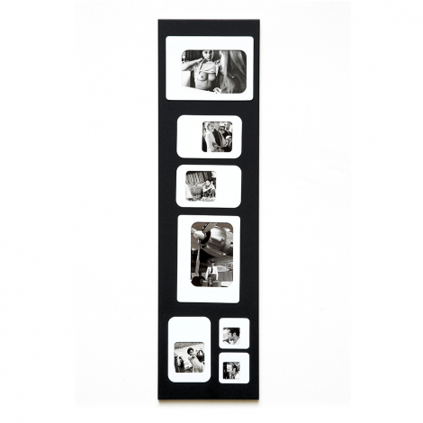 Porte-photo noir et blanc design Presse Citron sur LaCorbeille.fr