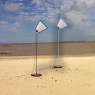 Lampadaires design Cone design Jocelyn Deris sur LaCorbeille.fr