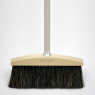 Design broom with colored handles