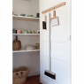 Design broom with colored handles