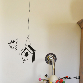 Sticker "La Mangeoire" de la Marque Poetic wall® sur LaCorbeille.fr