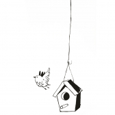 Sticker "La Mangeoire" / Bird house