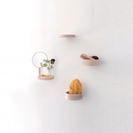 Etagère + miroir Belvédère, design Inga Sempé pour Moustache sur LaCorbeille.fr