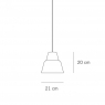 Suspension Modu M de la marque Teo sur LaCorbeille.fr
