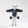 Panda : déguisement, tapis et plaid de la marque Wild and Soft sur LaCorbeille.fr