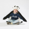 Panda : déguisement, tapis et plaid de la marque Wild and Soft sur LaCorbeille.fr