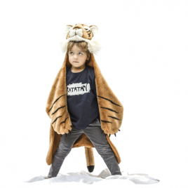 Tigre : déguisement, tapis et plaid de la marque Wild & Soft sur LaCorbeille.fr