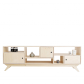 Low sideboard with Scandinavian inspiration on LaCorbeille.fr