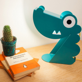 Lampe Dinosaure Bleu de la marque Bleu Carmin sur LaCorbeille.fr