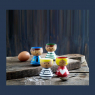 Wood Egg cup Bordfolk for by Lucie Kaas on Lacorbeille.fr
