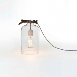 Bell Glass Lamp by Raumgestalt on LaCorbeille.fr