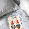 Bed linen "Snow" for 1 or 2 places by the brand Hayka on LaCorbeille.fr