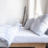 Bed linen "Snow" for 1 or 2 places by the brand Hayka on LaCorbeille.fr