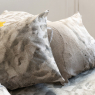 Cushion with nature printing by the brand Hayka on LaCorbeille.fr