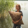 Cushion with nature printing by the brand Hayka on LaCorbeille.fr