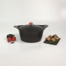 Black casserole dish "Ma Jolie Cocotte"