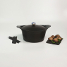 Black casserole dish "Ma Jolie Cocotte"